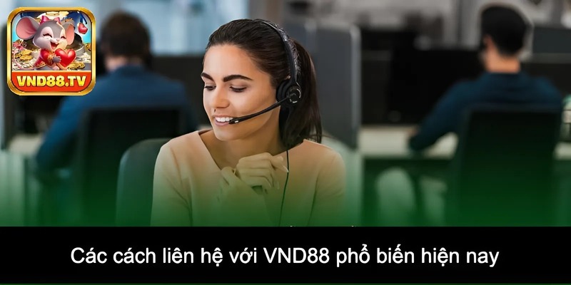 Các cách liên hệ với VND88 phổ biến hiện nay