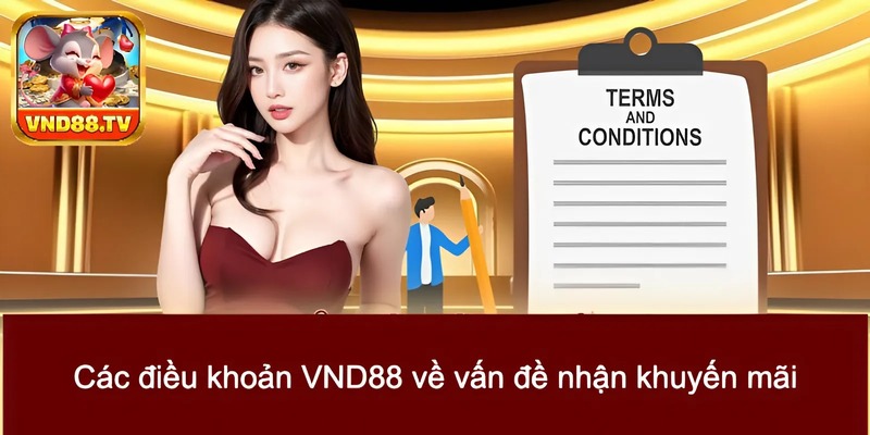 Các điều khoản VND88 về vấn đề nhận khuyến mãi