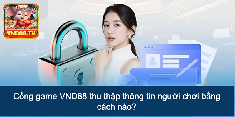 Cổng game VND88 thu thập thông tin người chơi bằng cách nào?